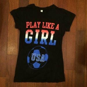 USA Women's Soccer T-Shirt
